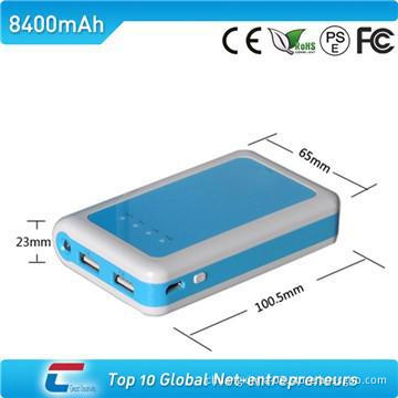 Portable Micro battery operated USB travel charger with LCD display